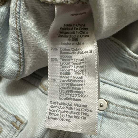 Madewell The Momjean in Bloomfield Wash Tencel Denim Edition Size 29 - Picture 8 of 9